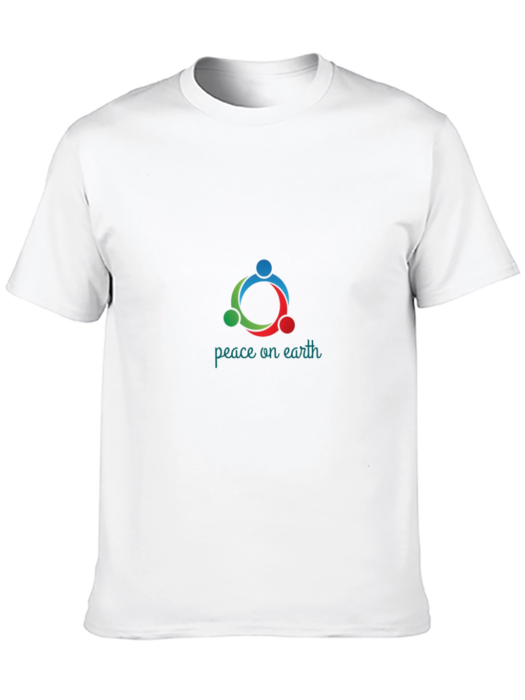 Peace On Earth Graphic Tee - Unisex Black Shirt
