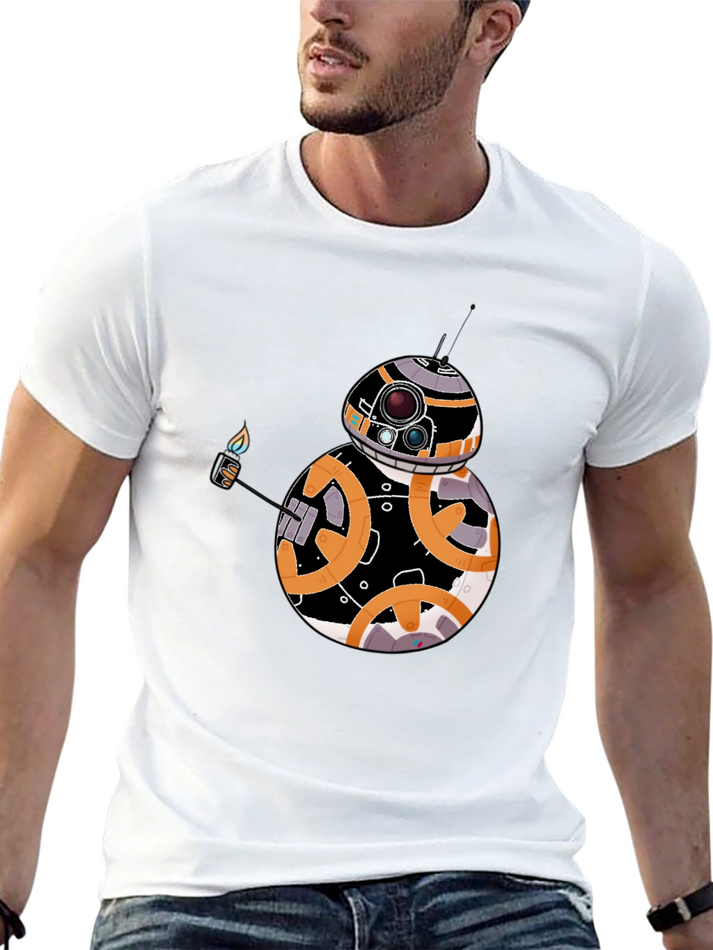 BB-8 Graphic Tee - Sci-Fi Style