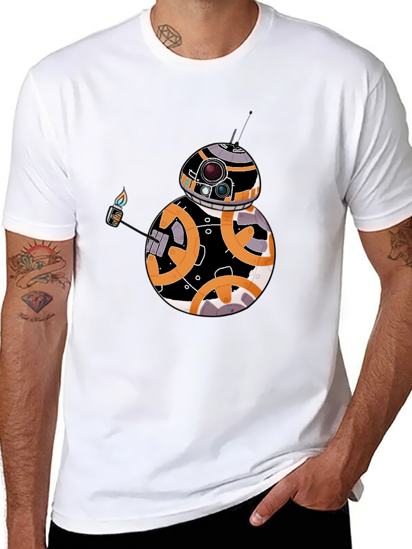 BB-8 Graphic Tee - Sci-Fi Style