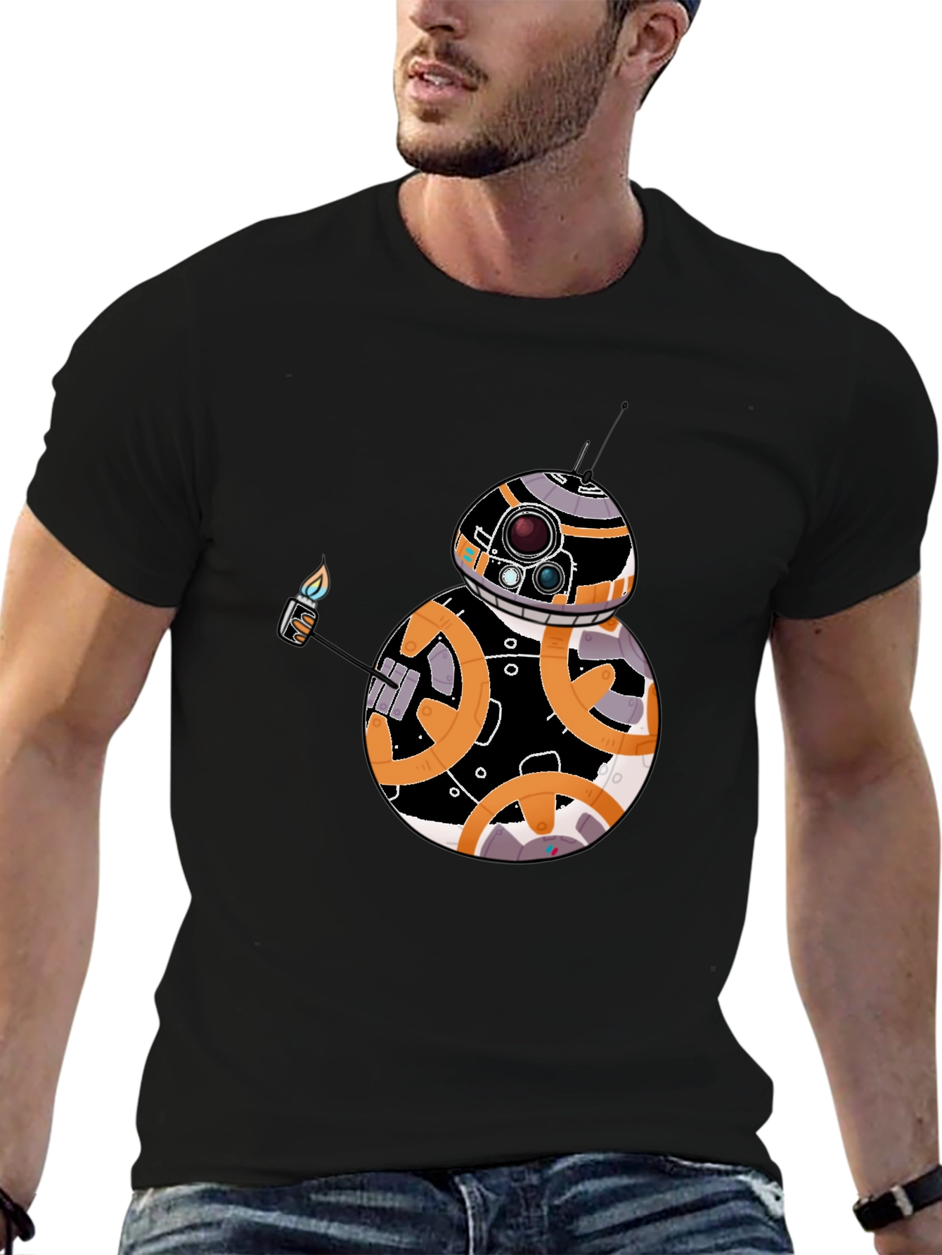 BB-8 Graphic Tee - Sci-Fi Style