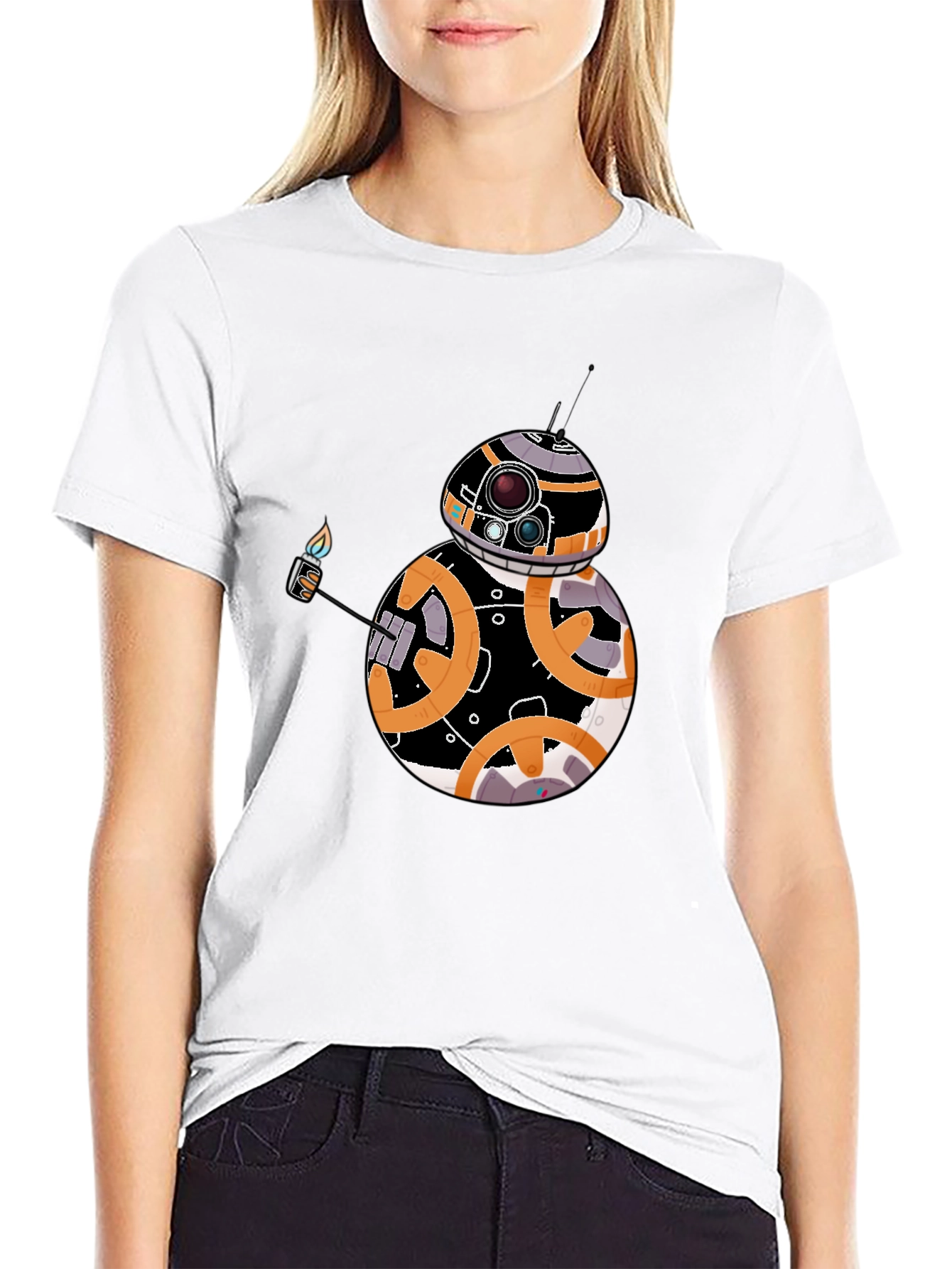 BB-8 Graphic Tee - Sci-Fi Style