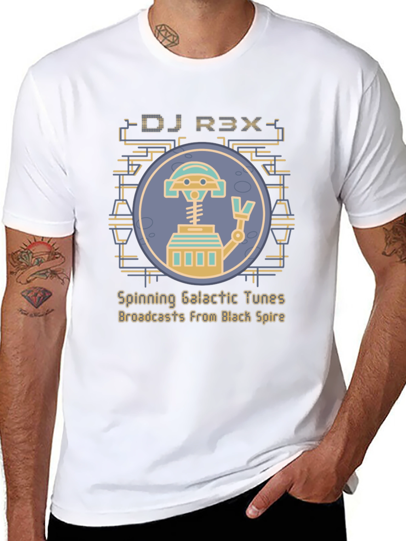 DJ R3X Galactic Tunes T-Shirt