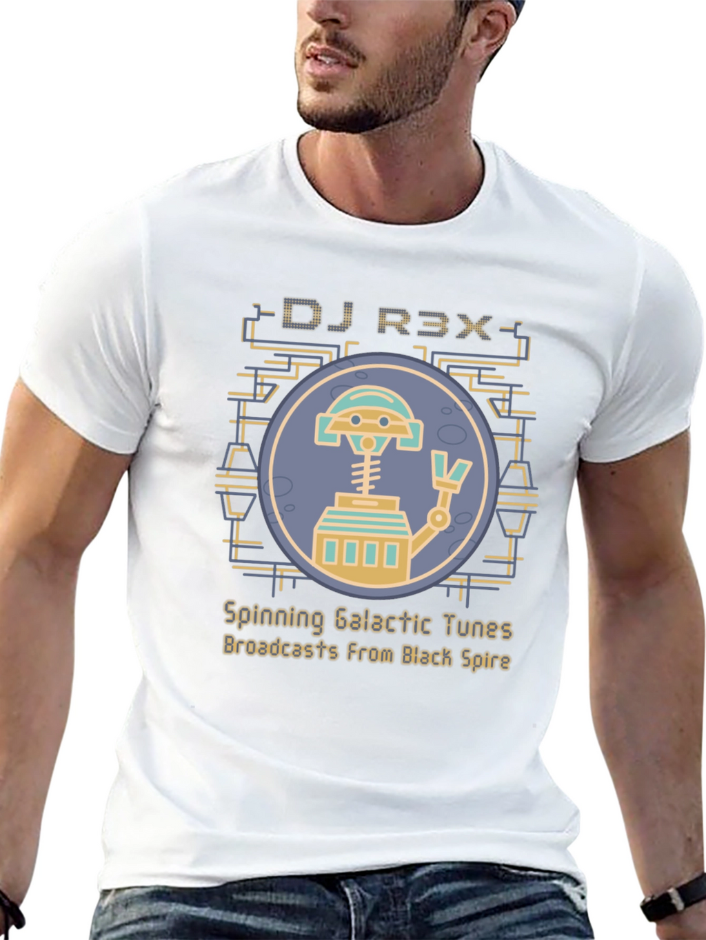 DJ R3X Galactic Tunes T-Shirt