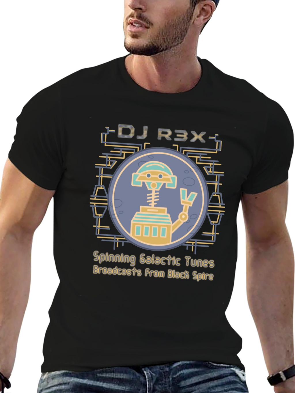DJ R3X Galactic Tunes T-Shirt