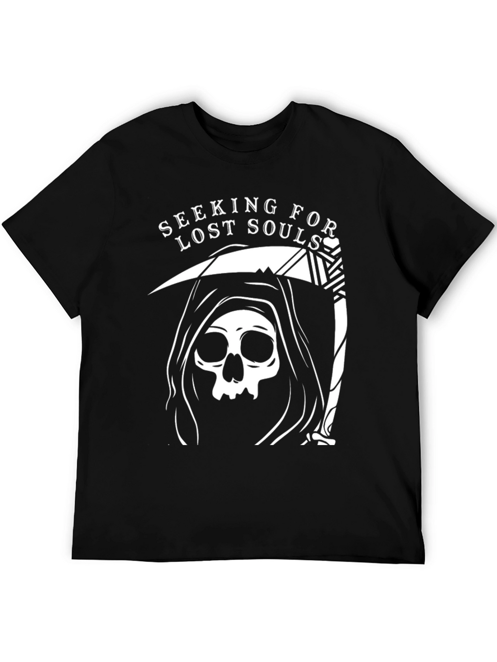 Seeking Lost Souls Grim Reaper Graphic Tee