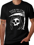 Seeking Lost Souls Grim Reaper Graphic Tee