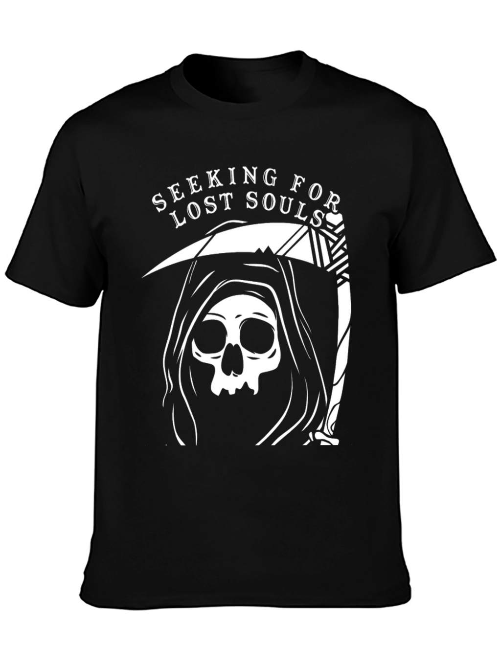 Seeking Lost Souls Grim Reaper Graphic Tee