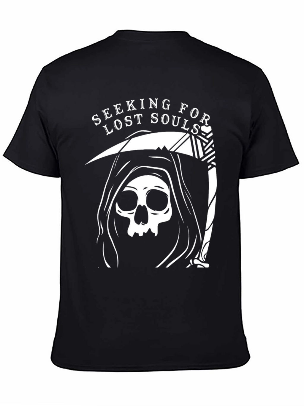 Seeking Lost Souls Grim Reaper Graphic Tee