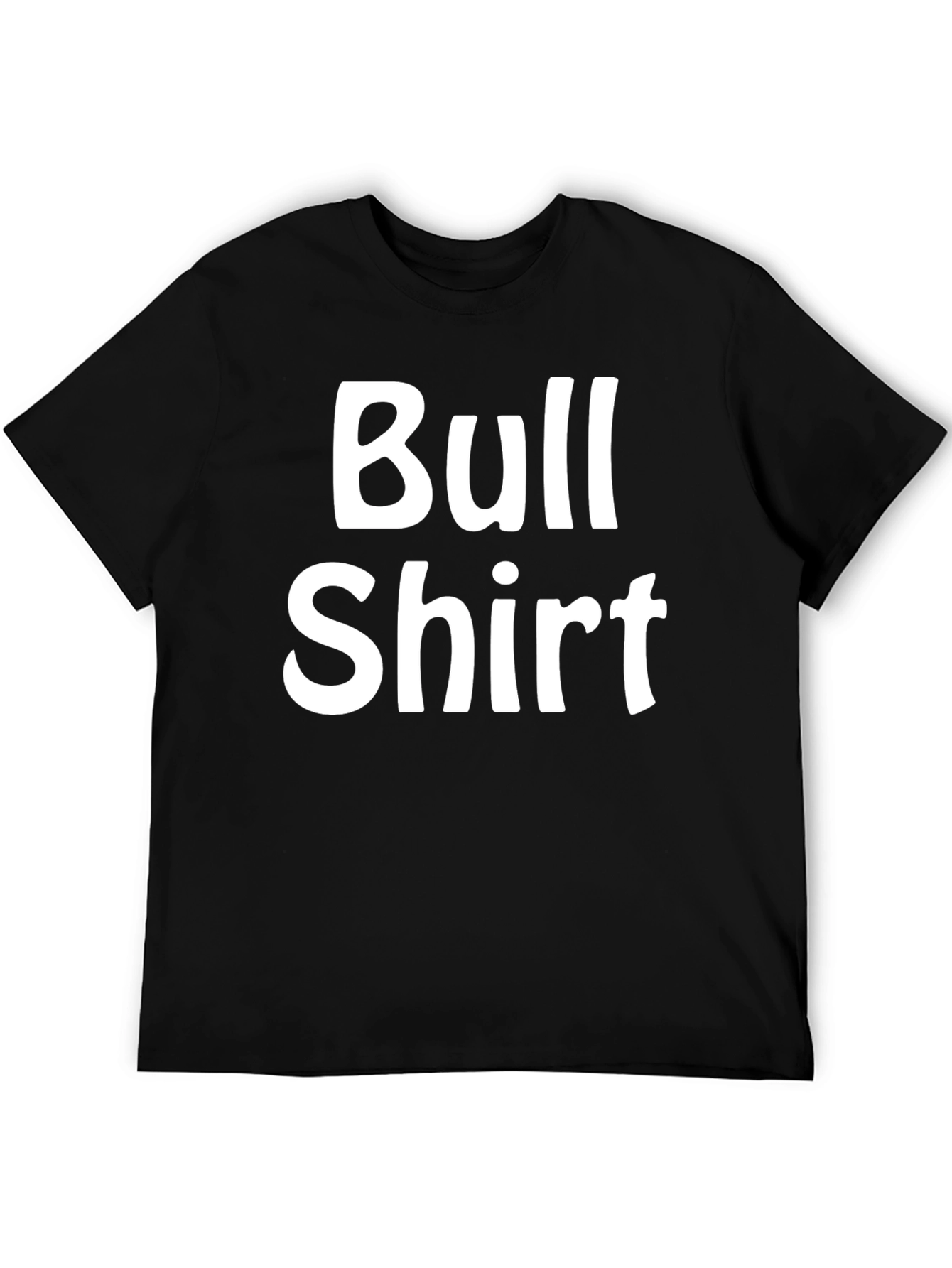 Bull Shirt Graphic Tee - Black Cotton