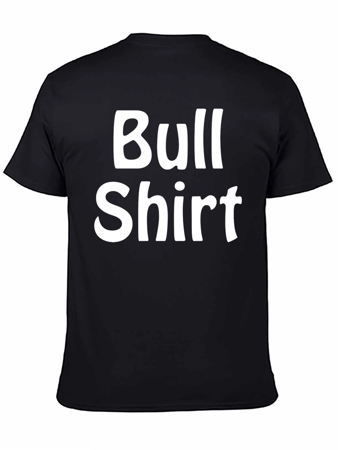 Bull Shirt Graphic Tee - Black Cotton