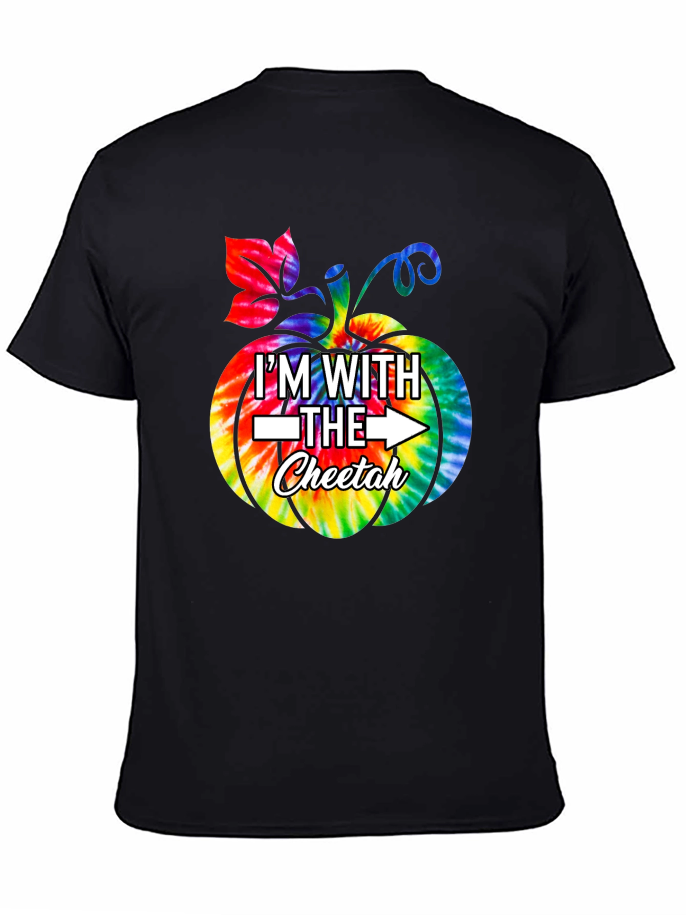 Im With the Cheetain Halloween Pumpkin T-Shirt