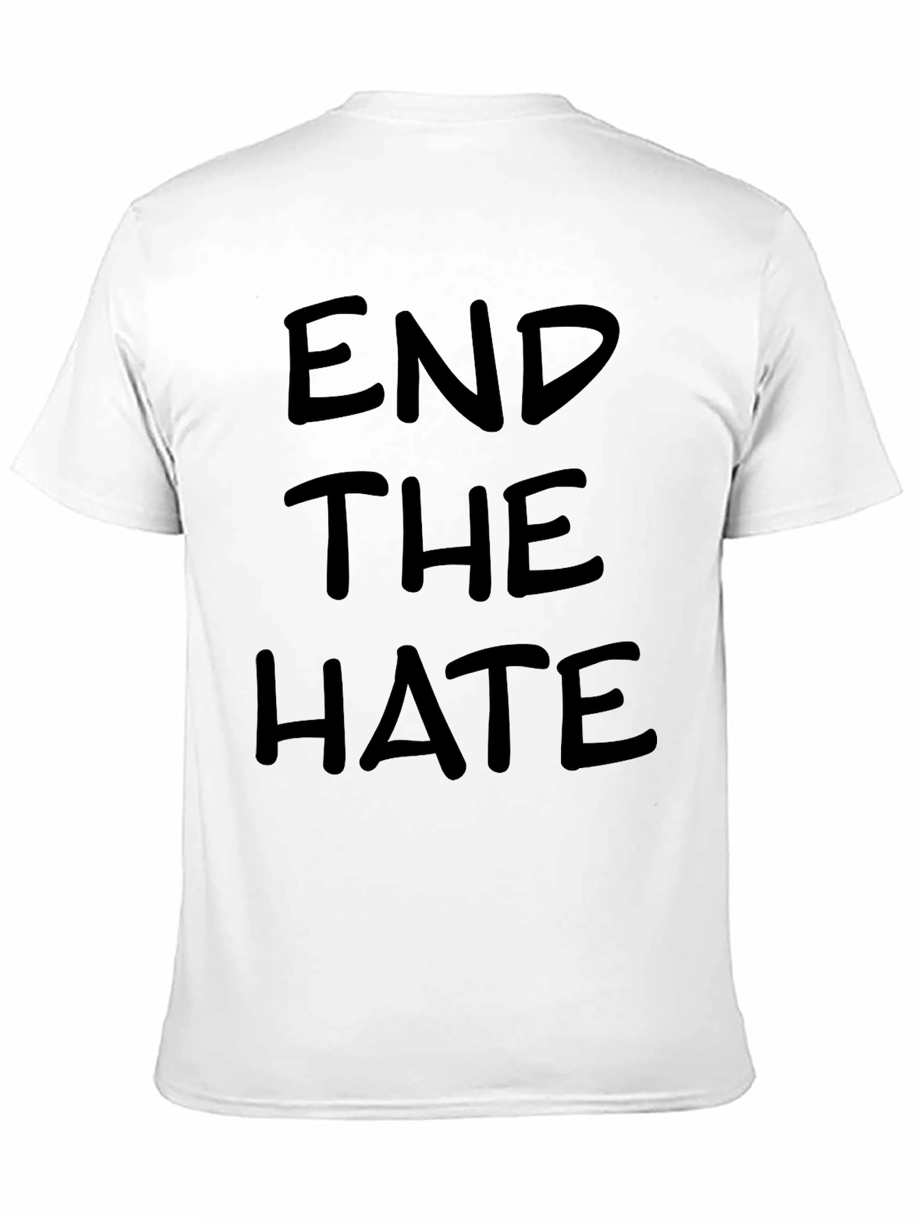 End The Hate Black T-Shirt