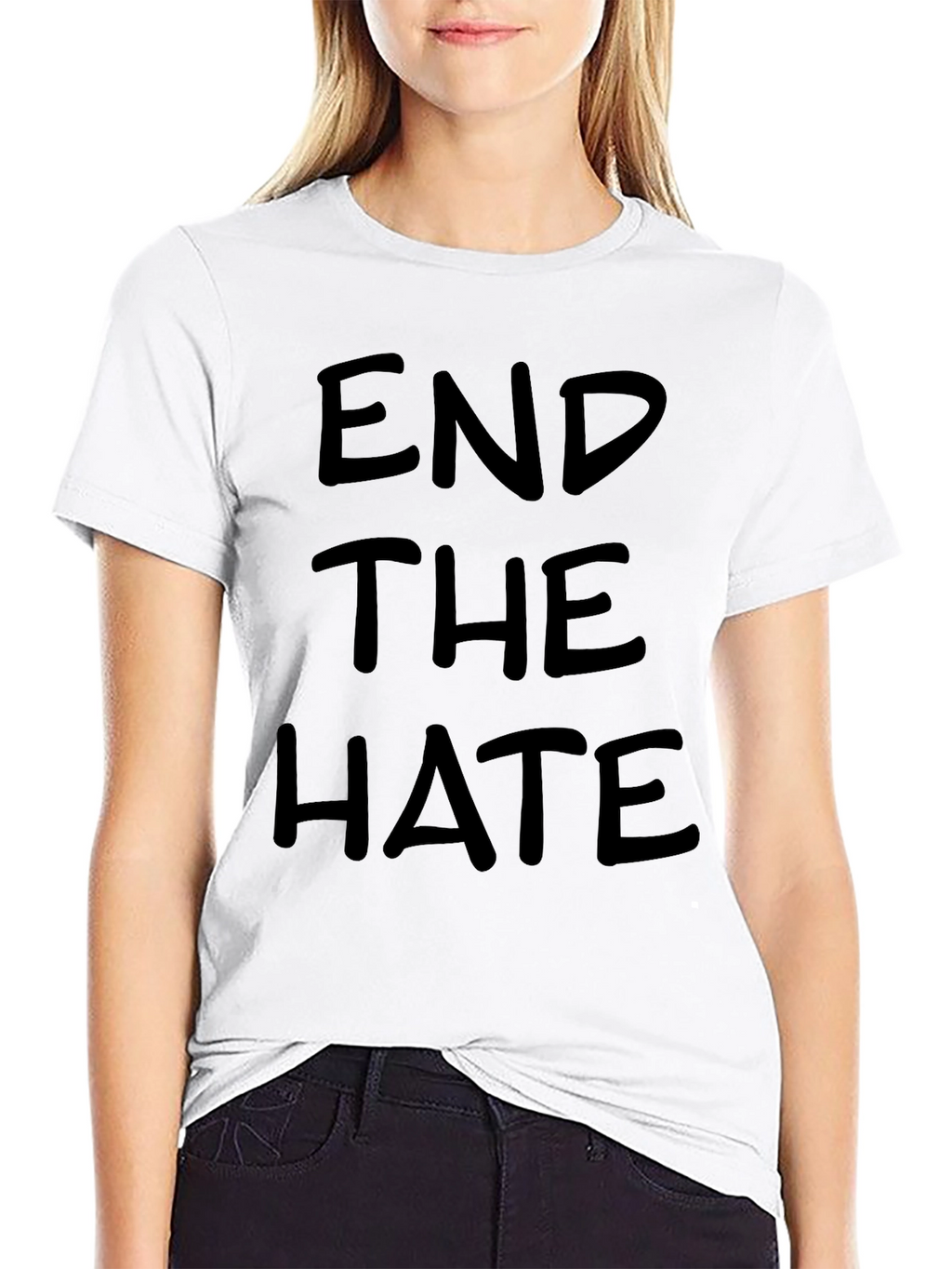 End The Hate Black T-Shirt