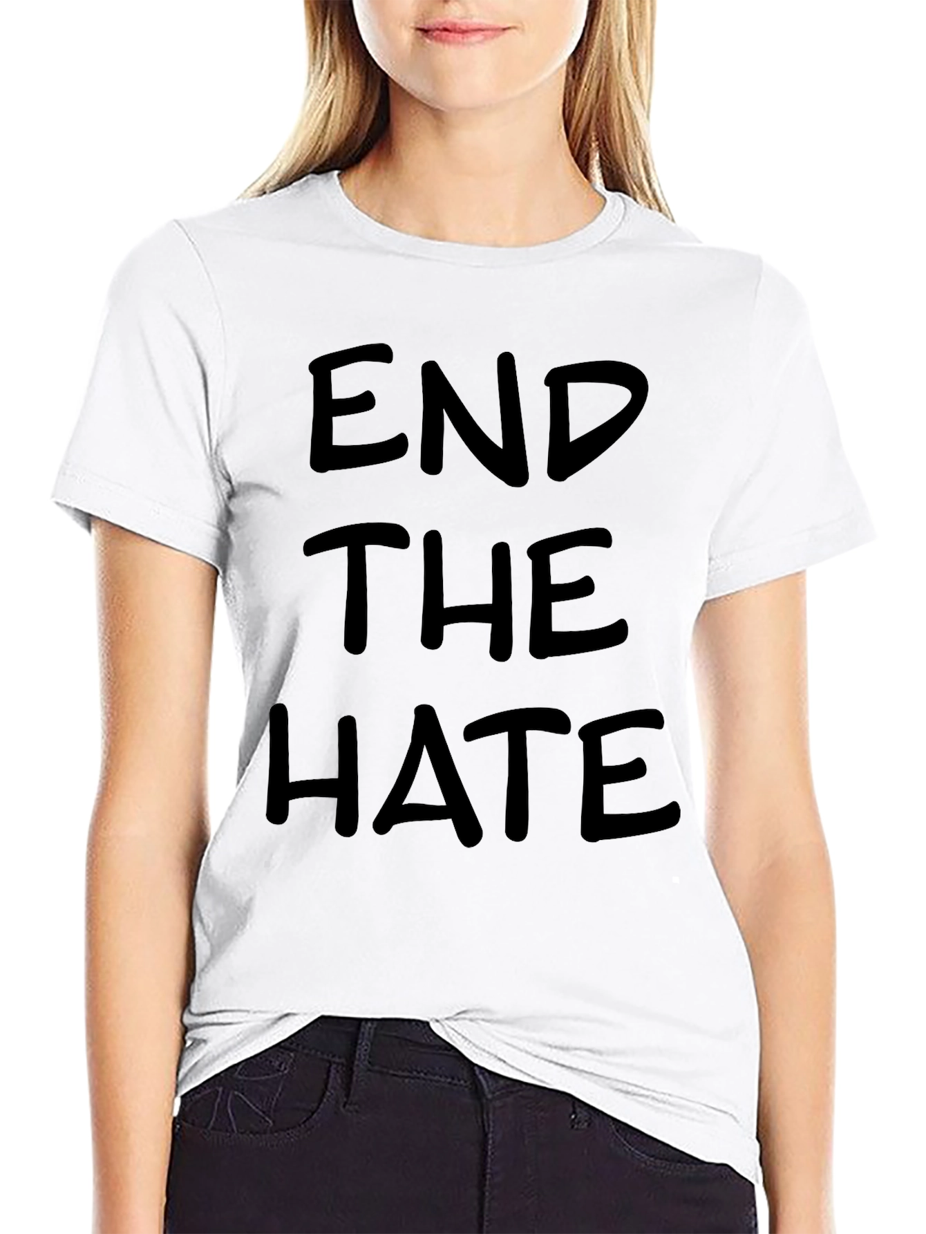 End The Hate Black T-Shirt
