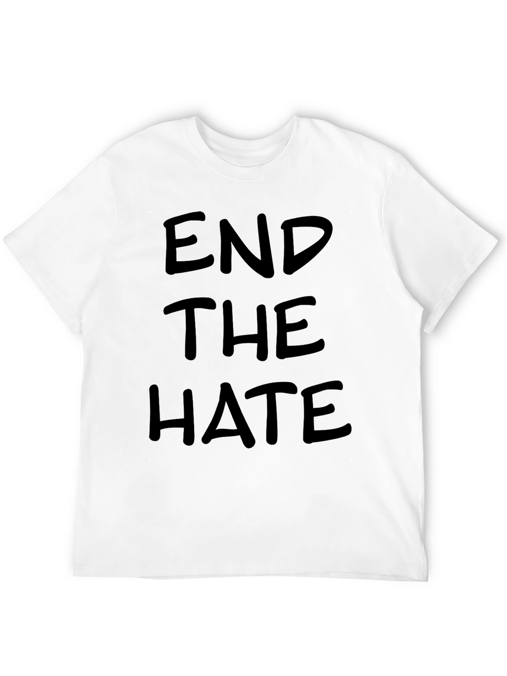 End The Hate Black T-Shirt