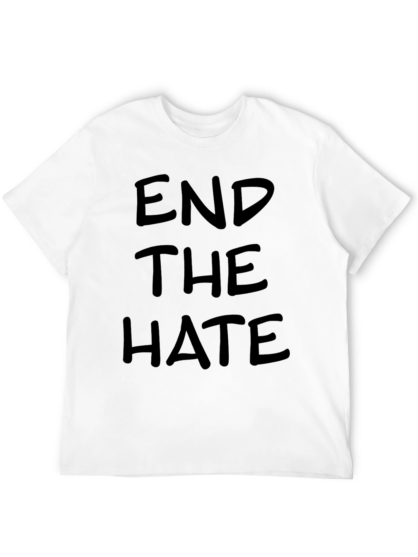 End The Hate Black T-Shirt