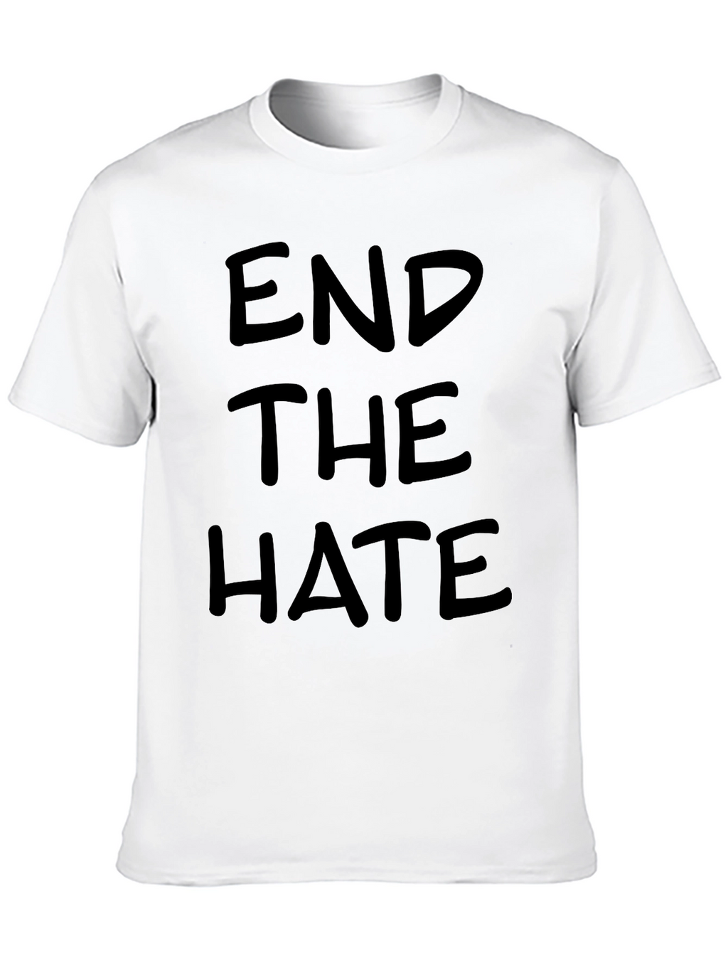 End The Hate Black T-Shirt