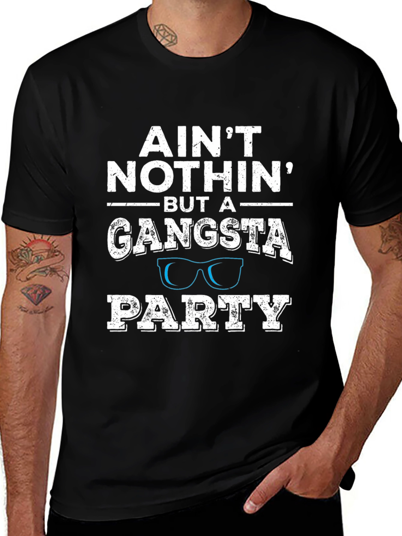Aint Nothin But A Gangsta Party T-Shirt