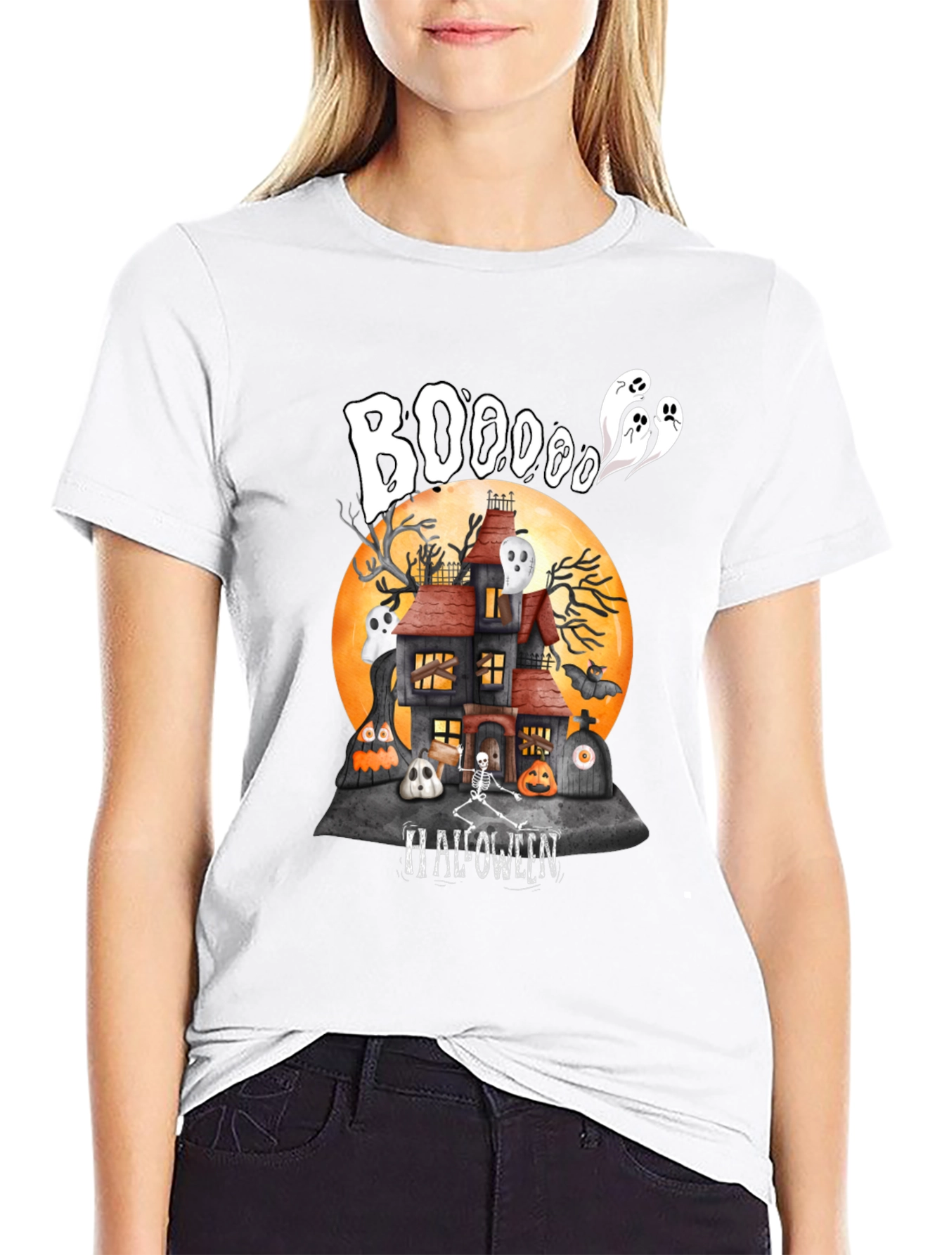 Halloween T-Shirt BOOOO! Spooky Season