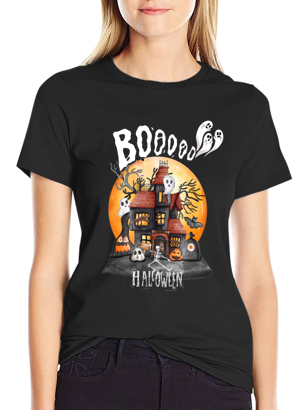 Halloween T-Shirt BOOOO! Spooky Season