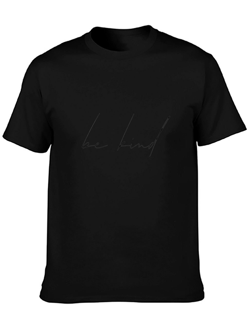 Be Kind Graphic T-Shirt - Soft Black Tee