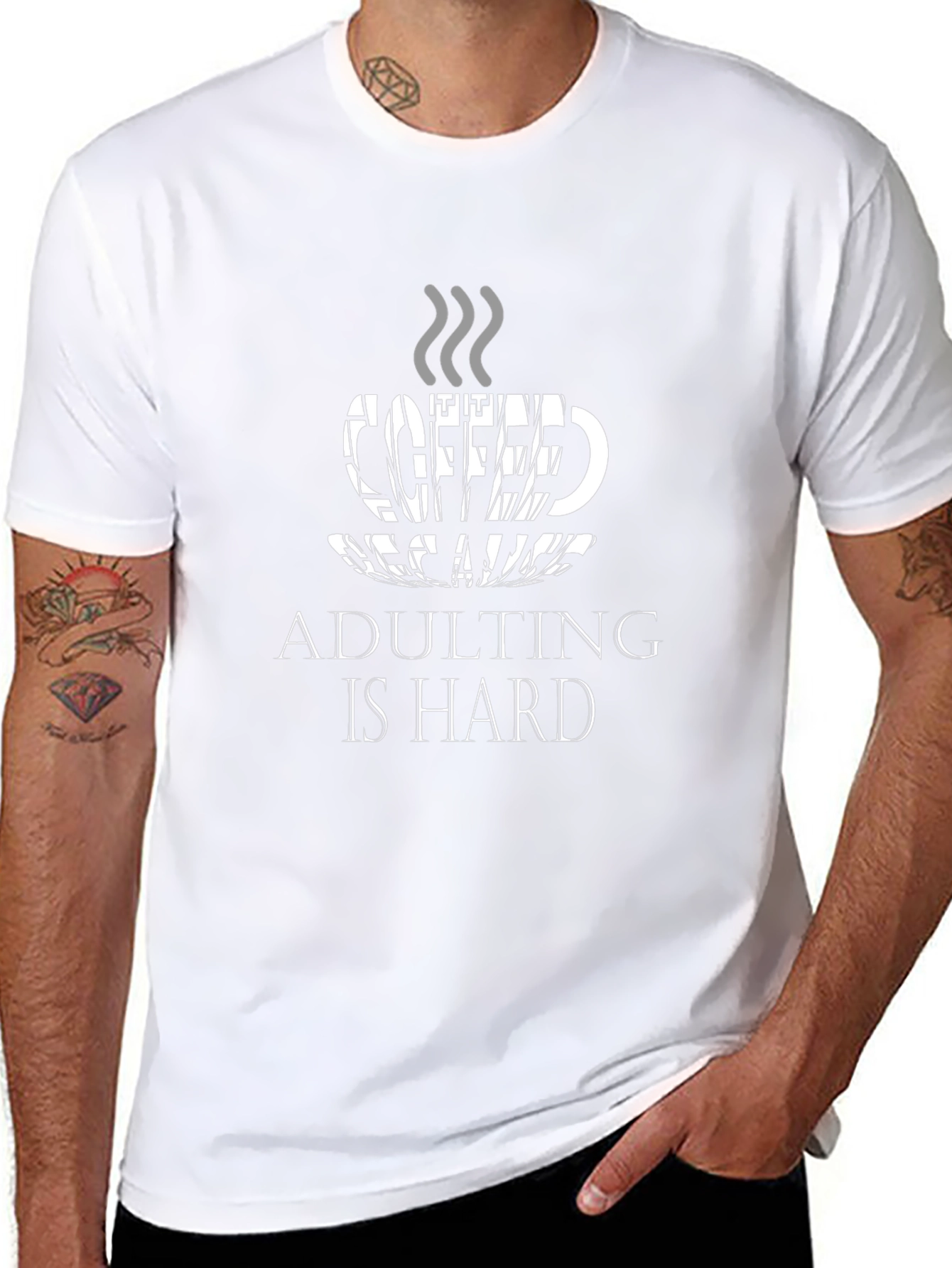 Coffee Adulting T-Shirt