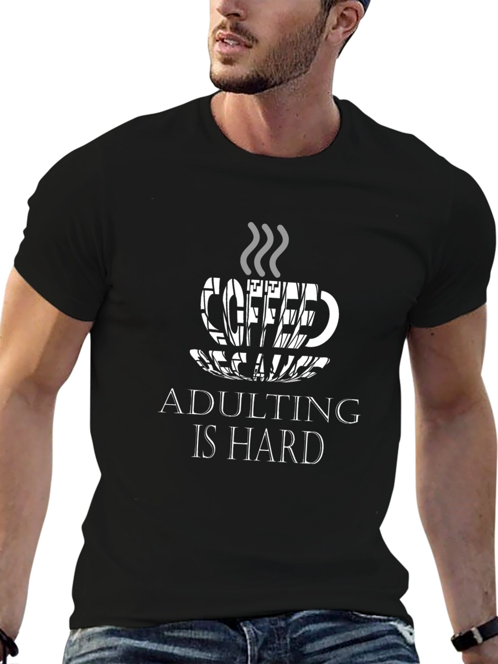 Coffee Adulting T-Shirt
