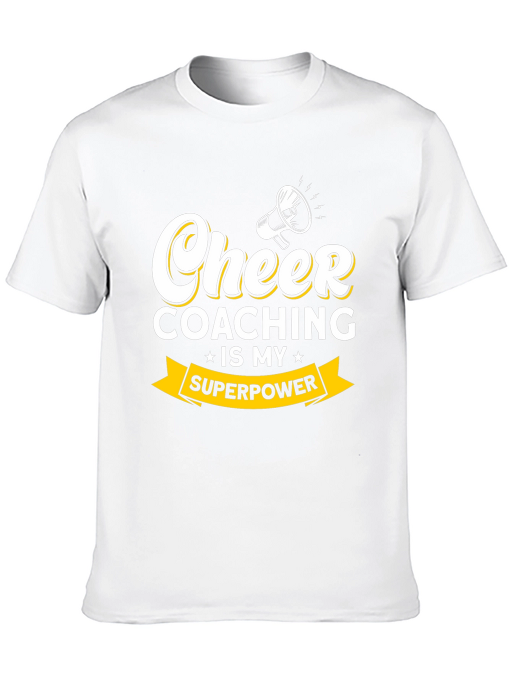 Cheer Coaching is My Superpower Graphic Tee