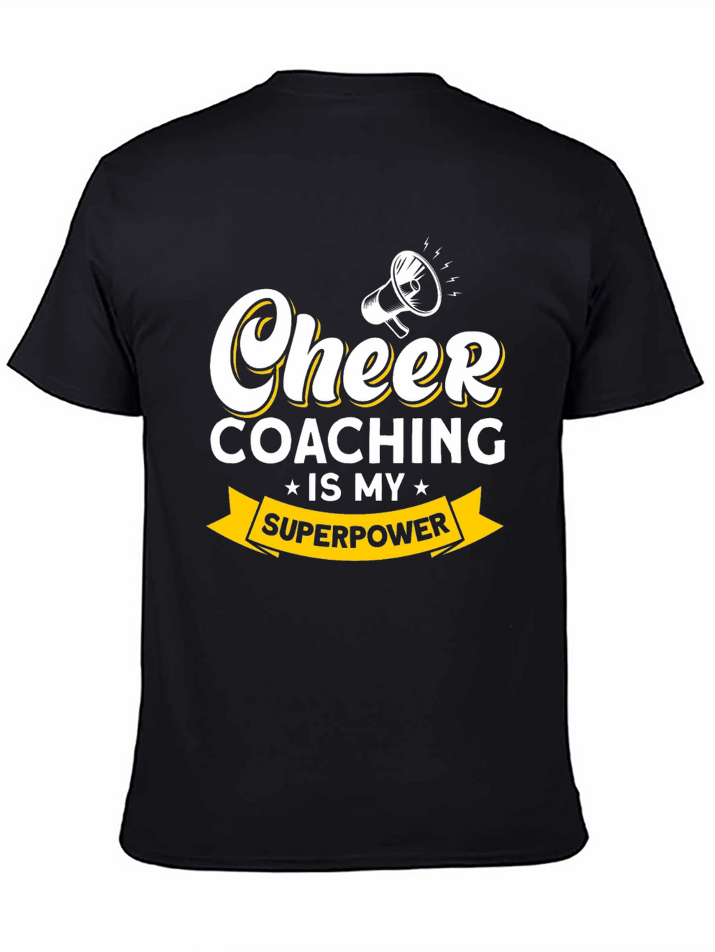 Cheer Coaching is My Superpower Graphic Tee