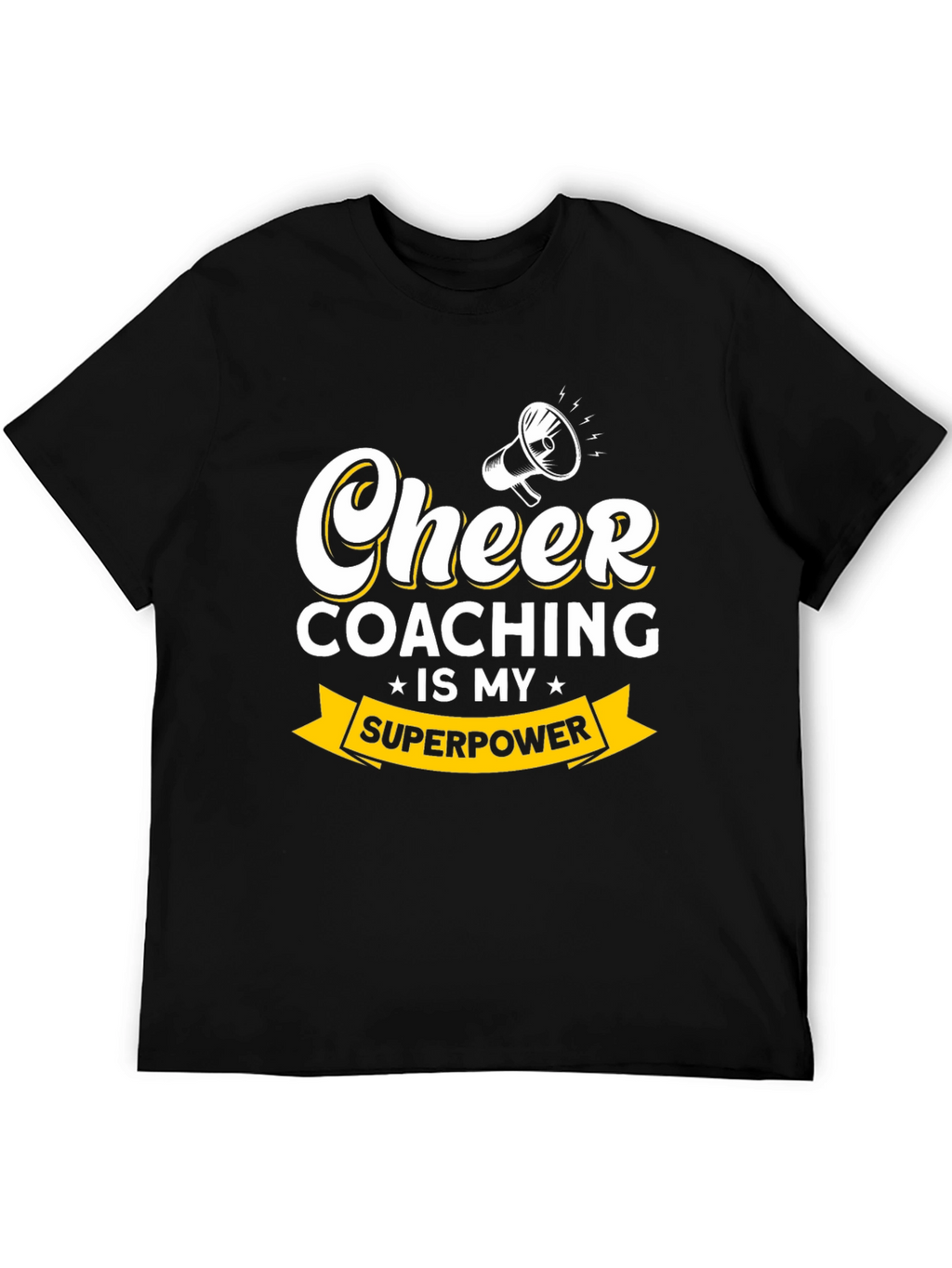 Cheer Coaching is My Superpower Graphic Tee