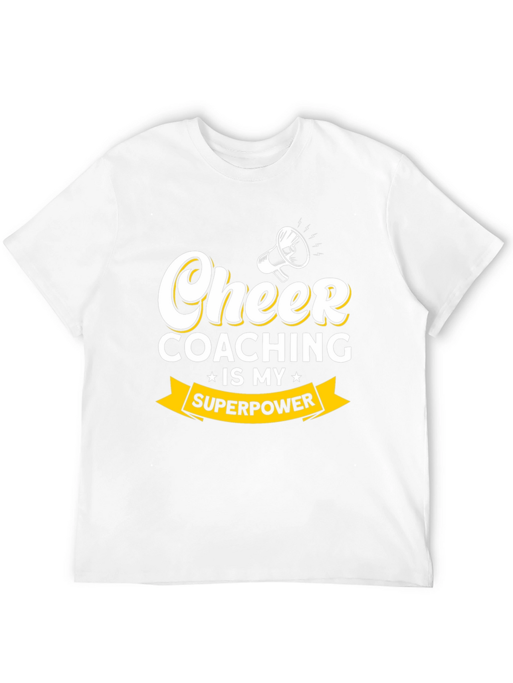 Cheer Coaching is My Superpower Graphic Tee
