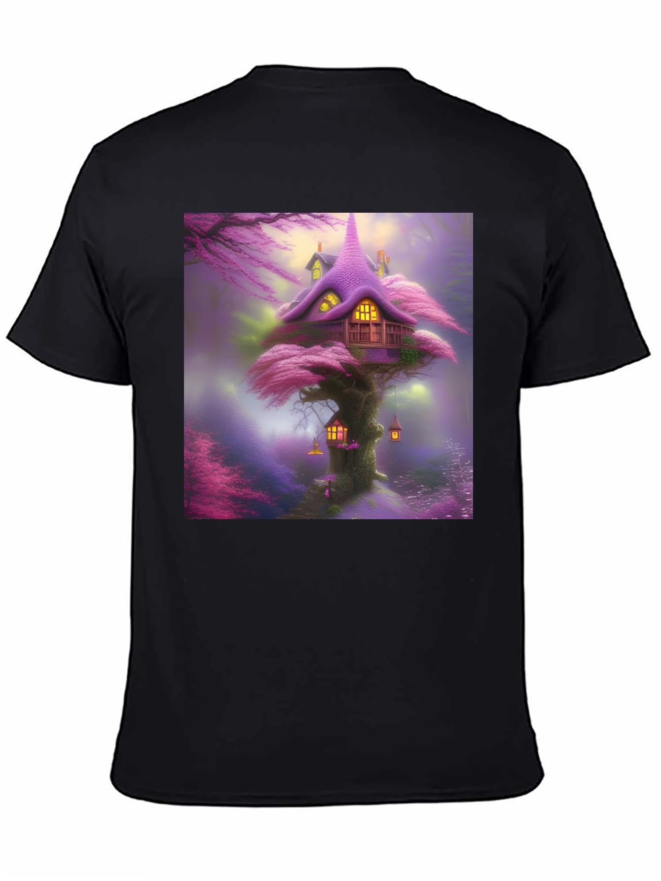 Whimsical Treehouse Graphic Tee