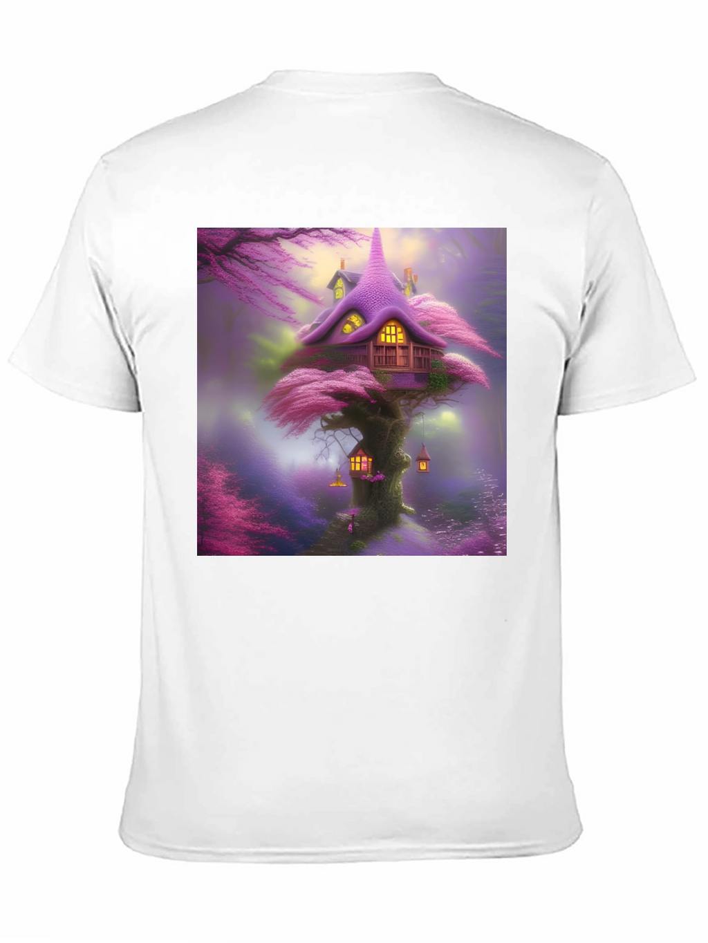 Whimsical Treehouse Graphic Tee
