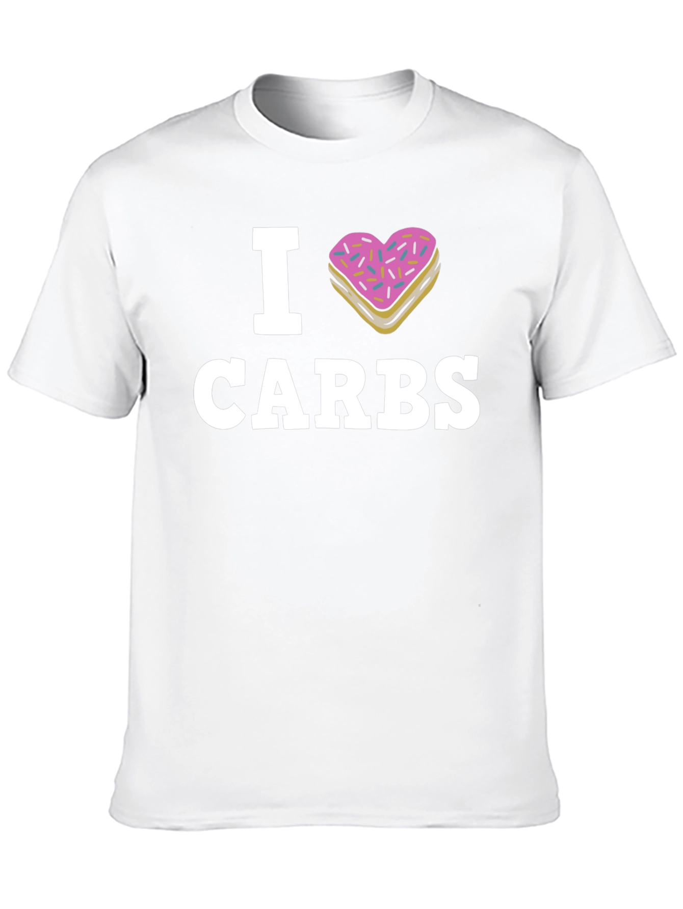 I Love Carbs Doughnut T-Shirt