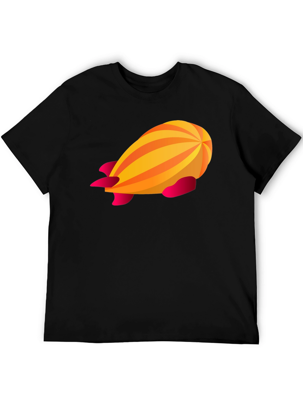 Retro Rocket Graphic Tee - Nostalgic Cool