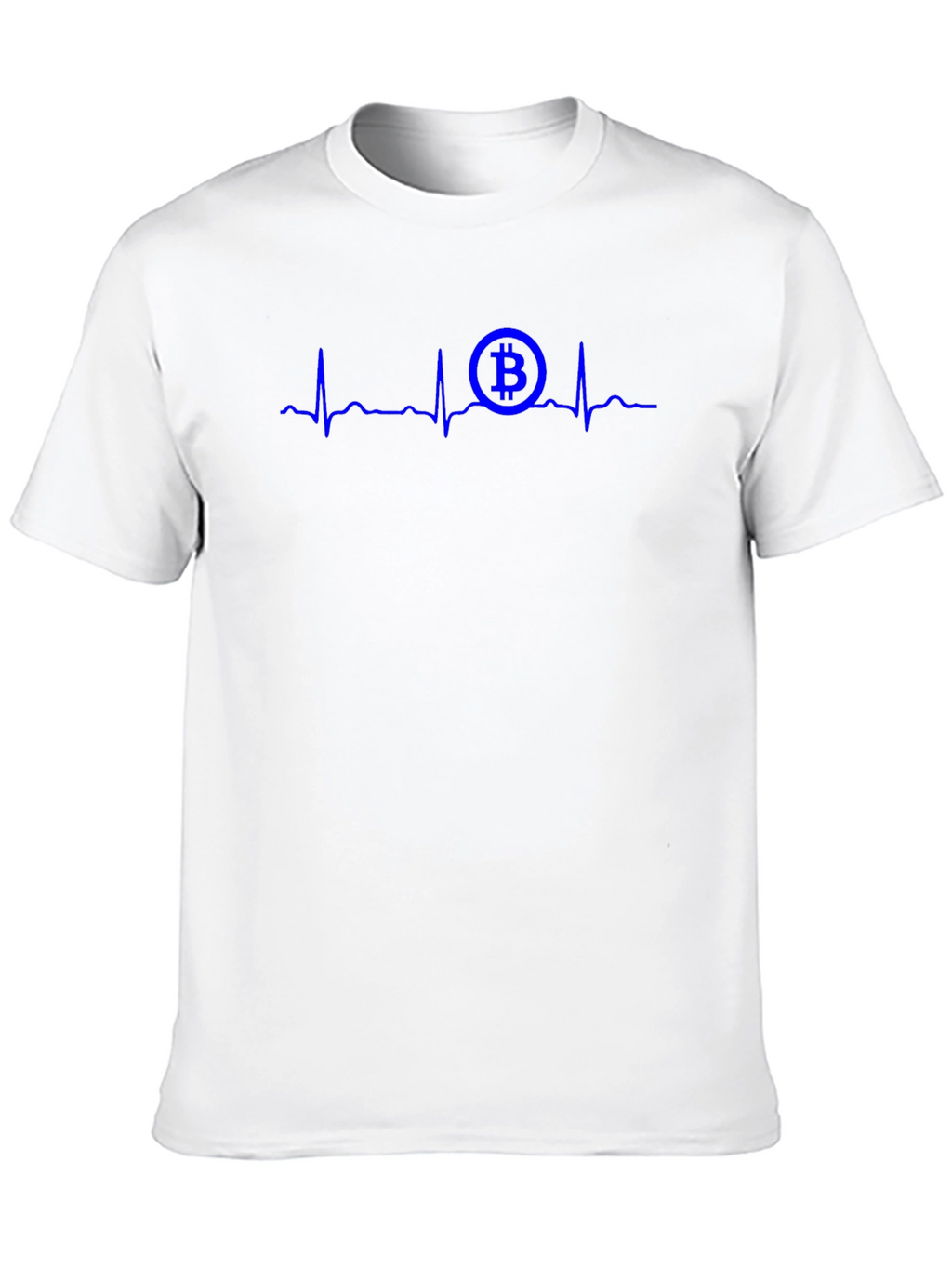 Bitcoin Heartbeat T-Shirt - Crypto Currency Tee