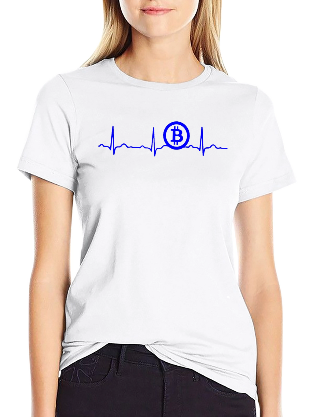 Bitcoin Heartbeat T-Shirt - Crypto Currency Tee