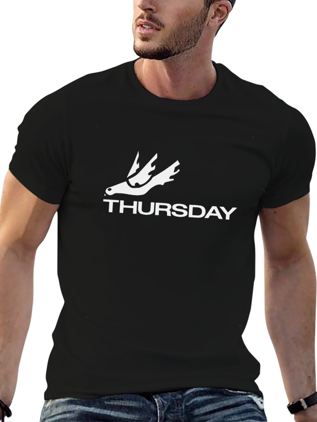 Thursday Band Logo Black T-Shirt
