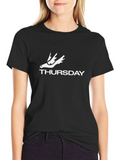 Thursday Band Logo Black T-Shirt