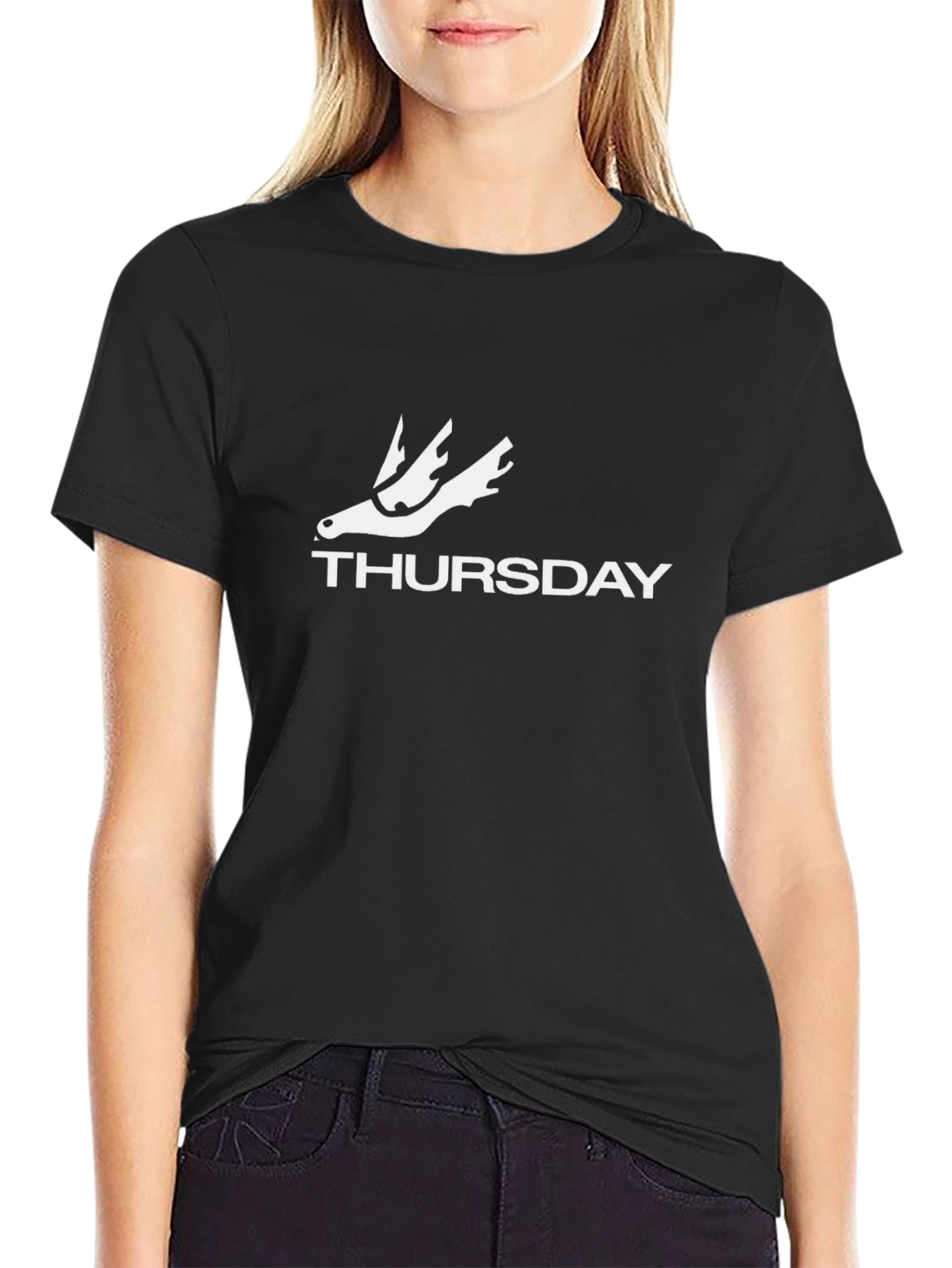 Thursday Band Logo Black T-Shirt