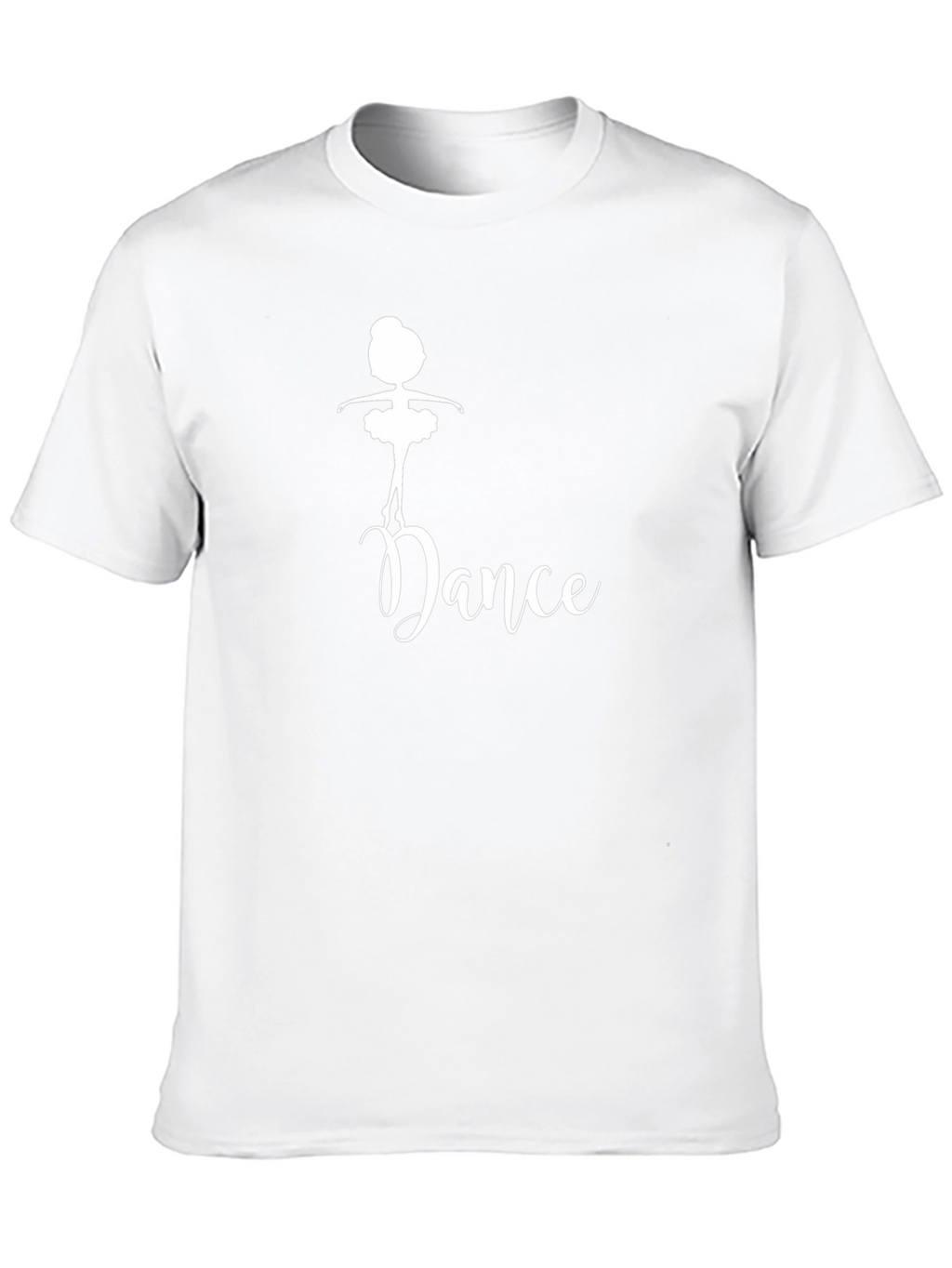 Dance Ballerina Black Graphic Tee