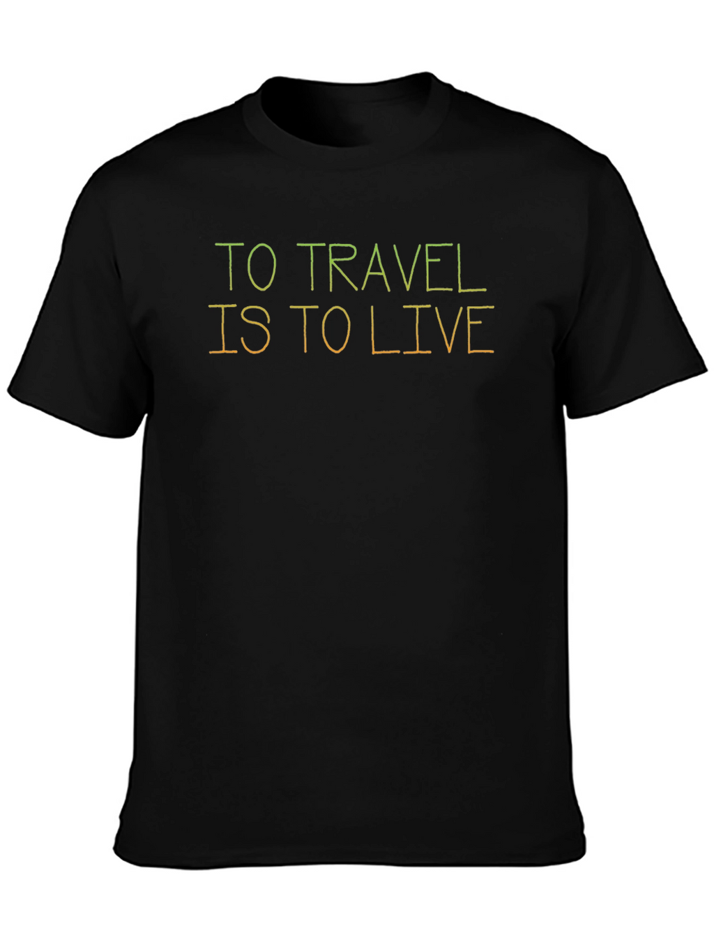 Travel is to Live Graphic T-Shirt