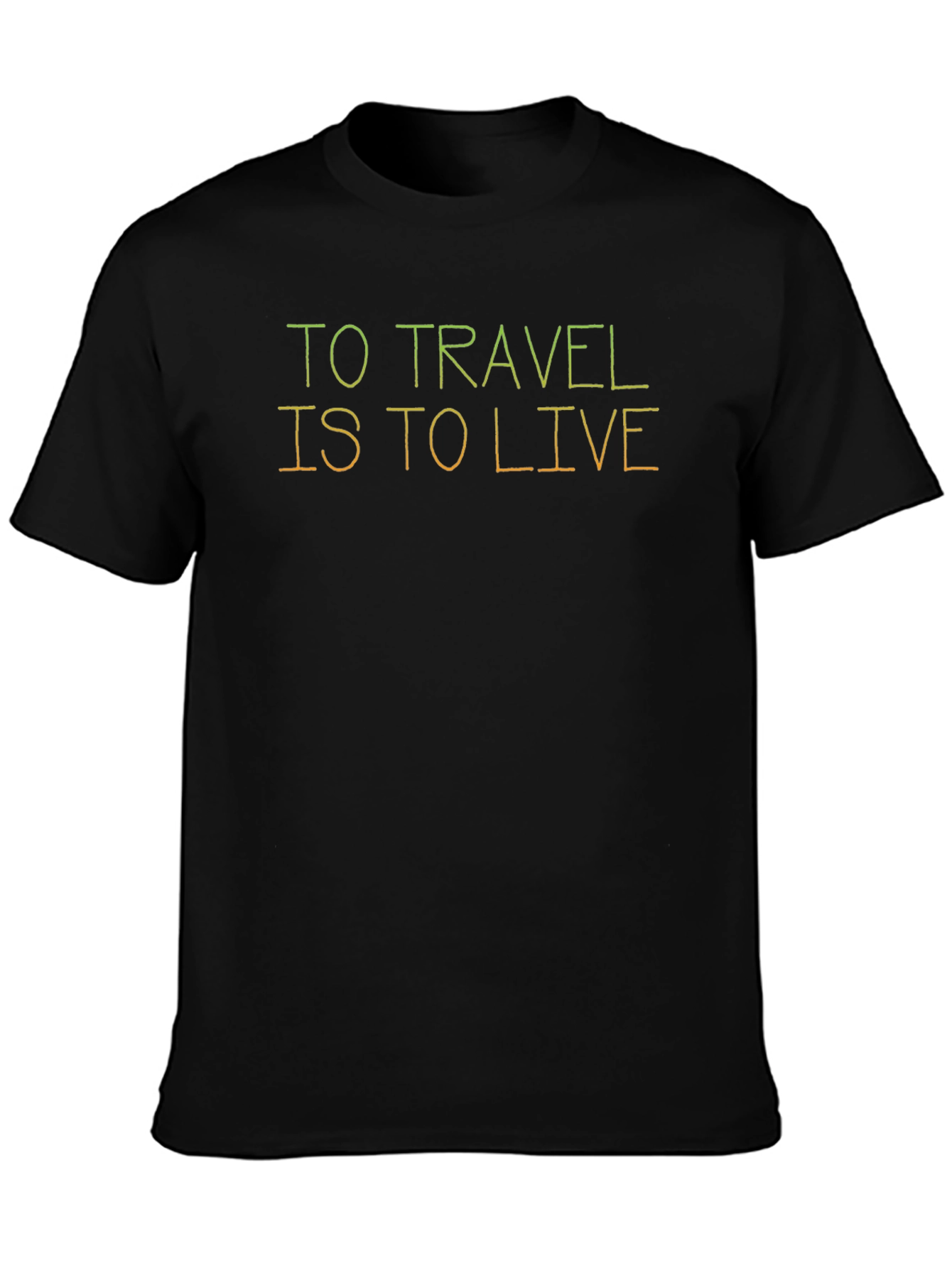 Travel is to Live Graphic T-Shirt