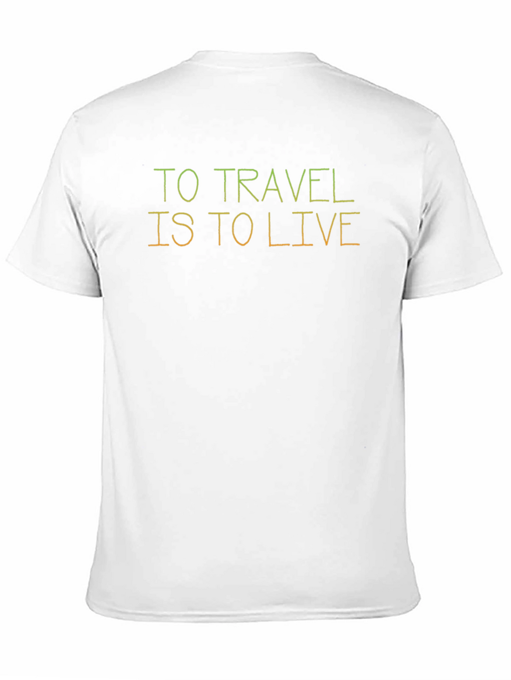 Travel is to Live Graphic T-Shirt
