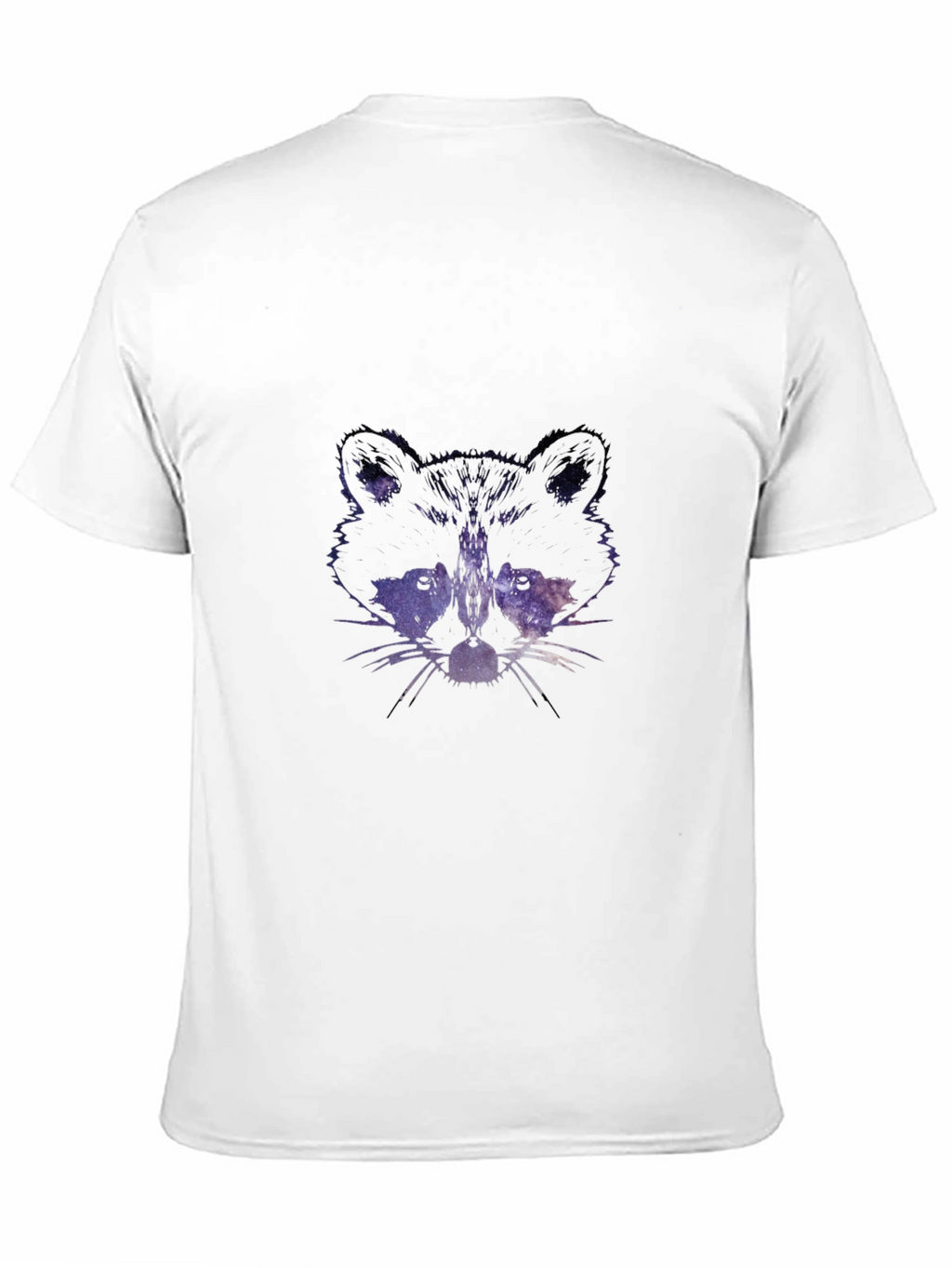 Galaxy Raccoon Graphic Tee - Black T-Shirt