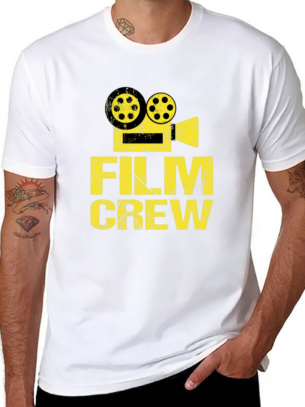 Film Crew Graphic Tee - Movie Maker Shirt