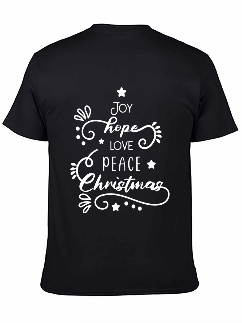 Festive Christmas Word Art T-Shirt