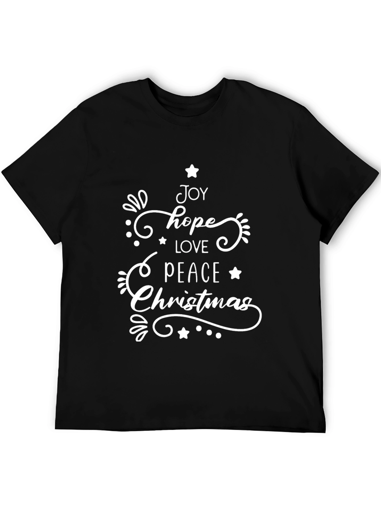 Festive Christmas Word Art T-Shirt
