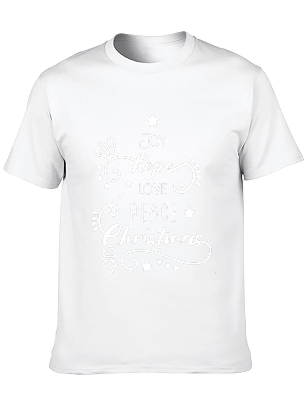 Festive Christmas Word Art T-Shirt