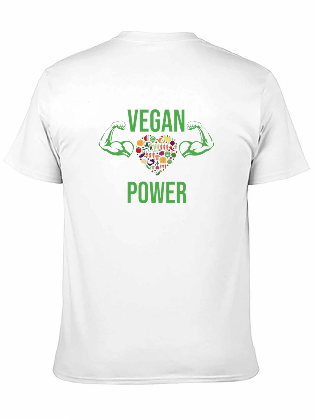 Vegan Power T-Shirt - Plant Based Muscle Tee